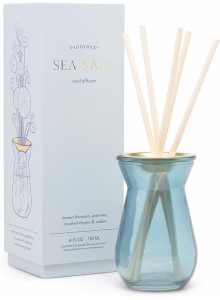 BUFD0402EU Flora Bulb 118ml Sky Blue Glass Diffuser Sea Salt